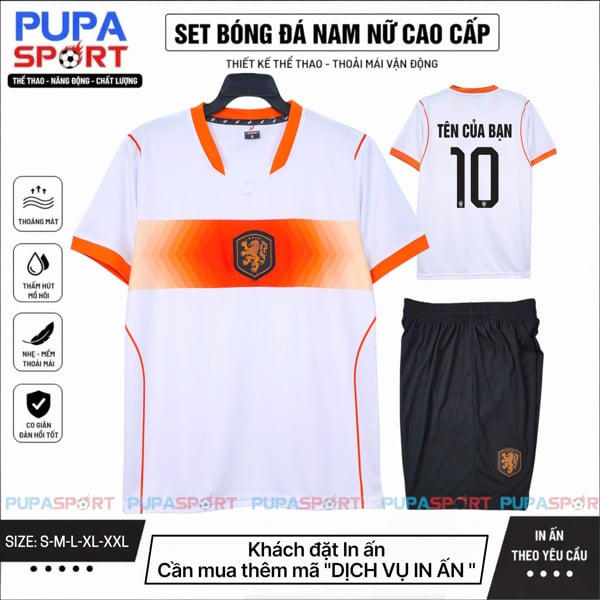 JP - TUYỂN HÀ LAN WC 2026 - MÀU TRẮNG