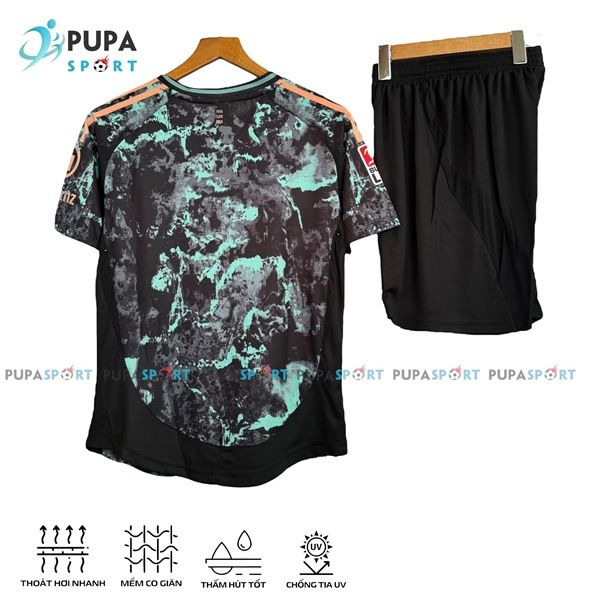 CLB Ajax 2025 vải mè Hàn HD - XANH LOANG