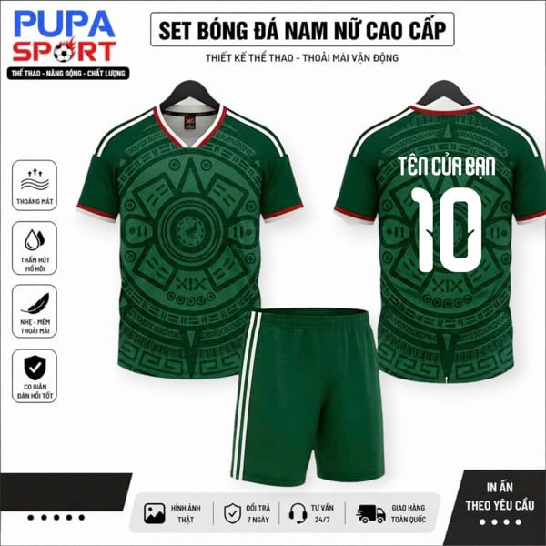 HD - TUYỂN MEXICO WC 2026 - MÀU XANH RÊU