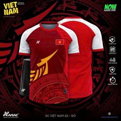 AMAC - BỘ KHÔNG LOGO VIỆT NAM ÂU LẠC - ĐỎ
