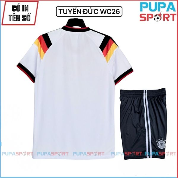 JP - TRẺ EM TUYỂN ĐỨC WC - MÀU TRẮNG