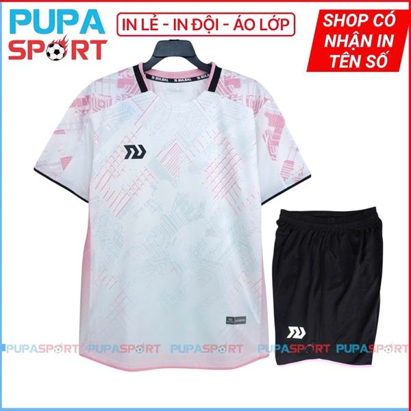 BULBALL - ÁO KHÔNG LOGO OLAS 2 - TRẮNG HỒNG