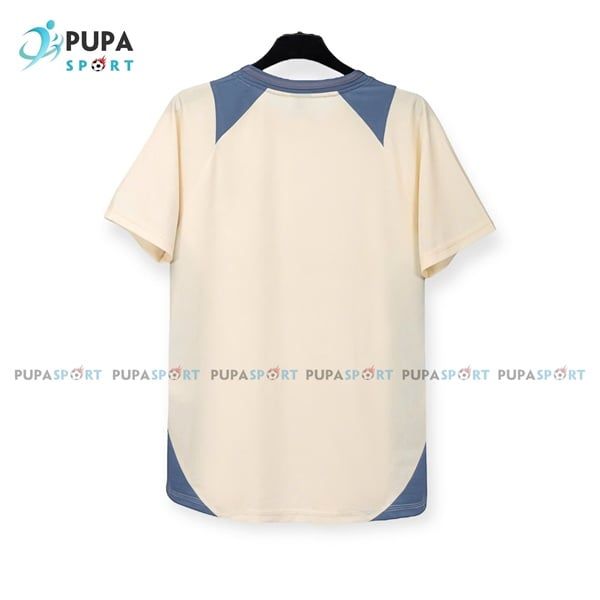 STRIVEND- Clb Real Traning C1 vải mè cao cấp - MÀU KEM