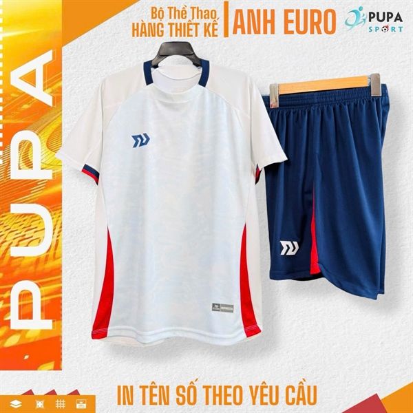 BULBAL - ÁO KHÔNG LOGO TUYỂN ANH EURO 2024 - TRĂNG BULBALL
