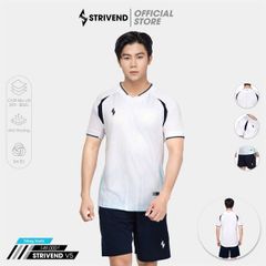 STRIVEND V5 - Bộ Không Logo V5 vải Stri Bezel cao cấp - TRẮNG XANH