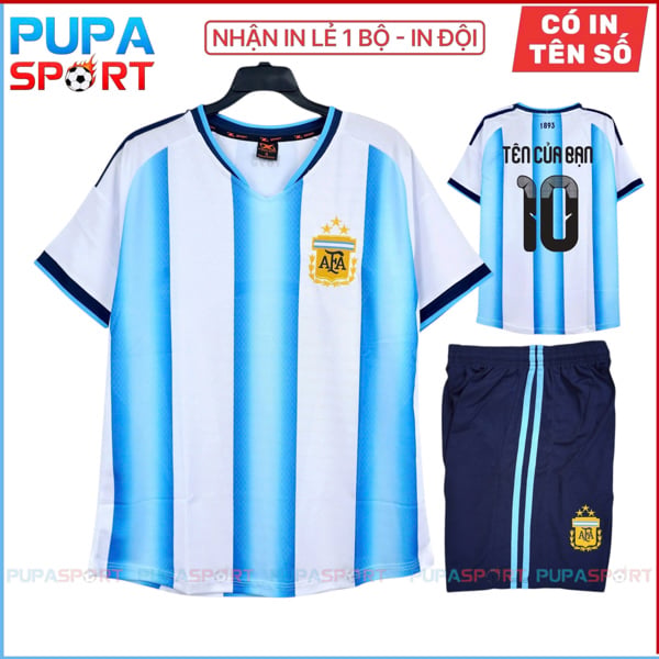 HD - TUYỂN ARGENTINA WC 2026 - MÀU TRẮNG XANH