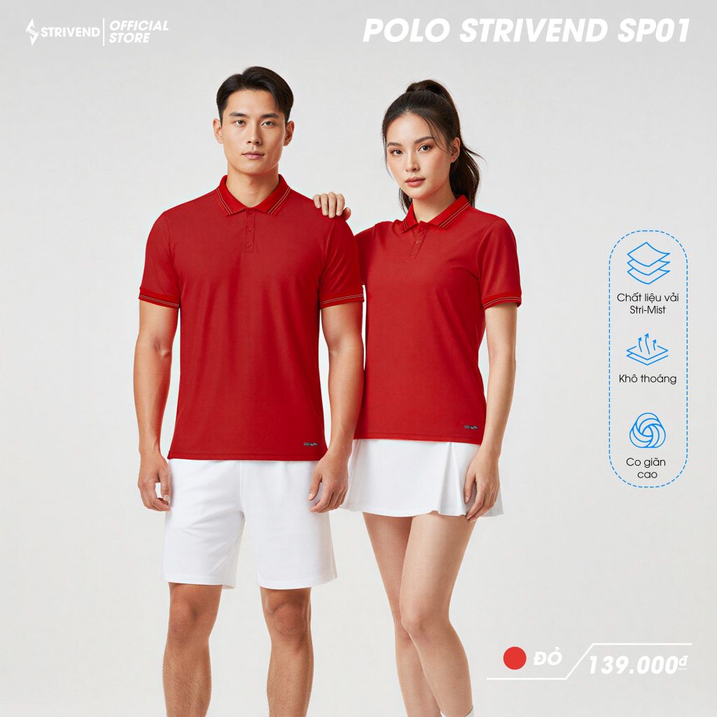 Áo Polo Strivend Sp01 Unisex