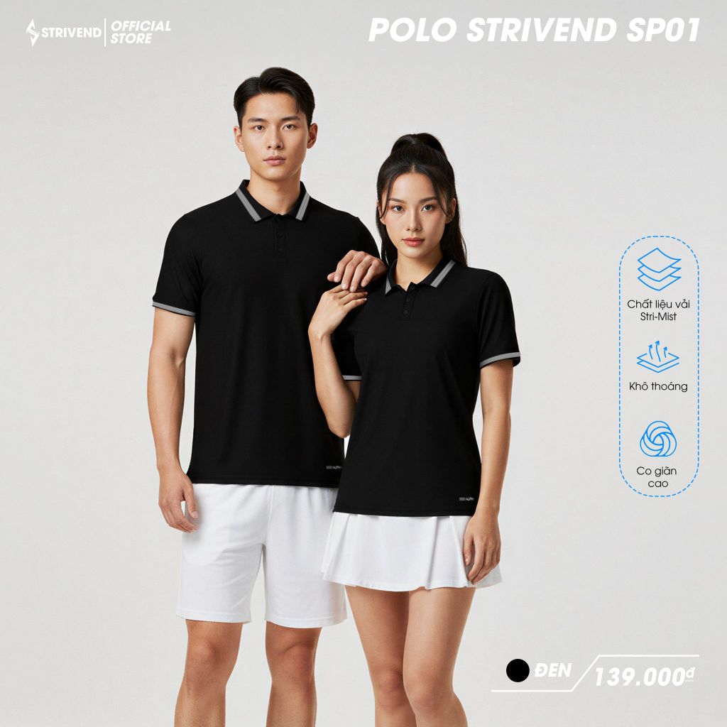Áo Polo Strivend Sp01 Unisex