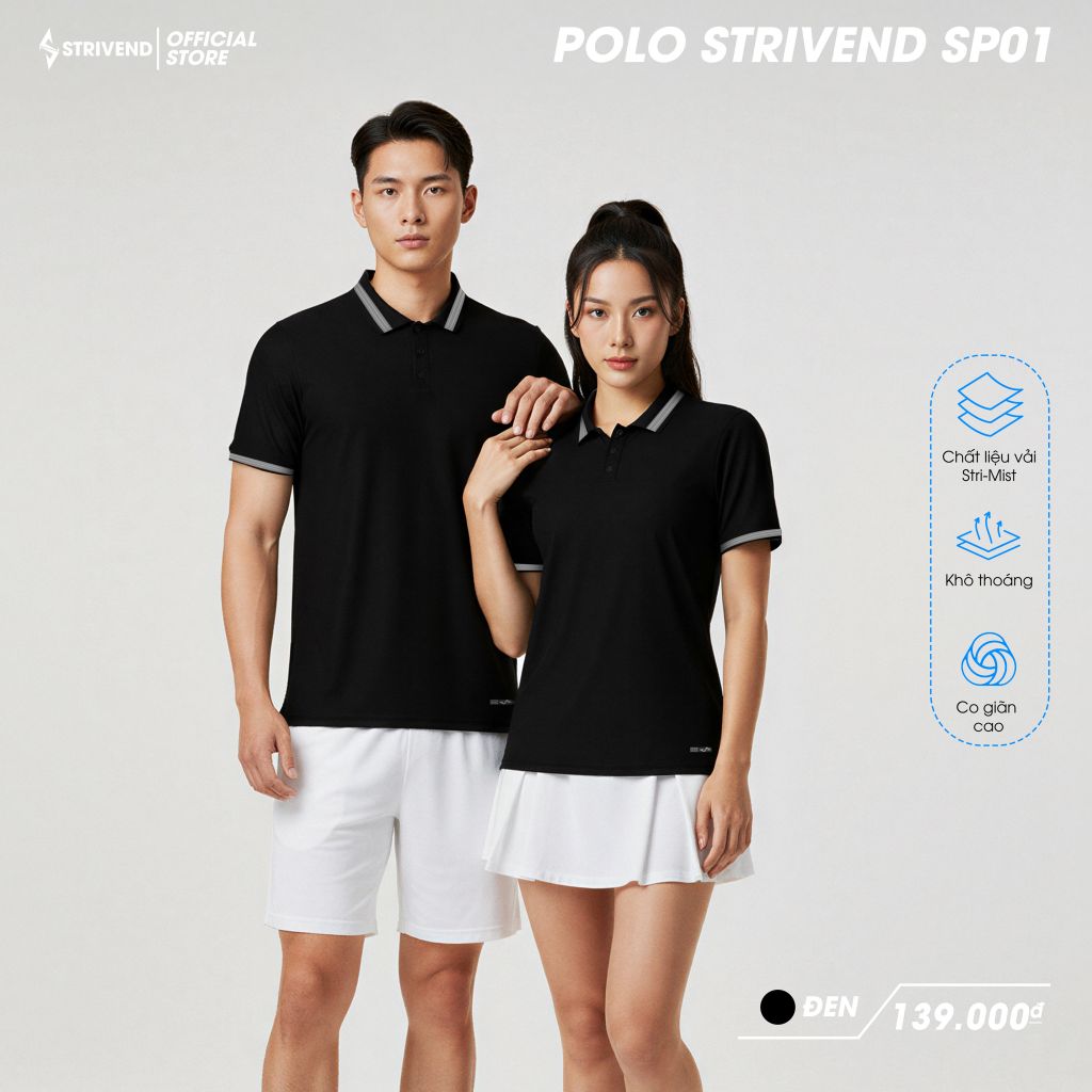 Áo Polo Strivend Sp01 Unisex