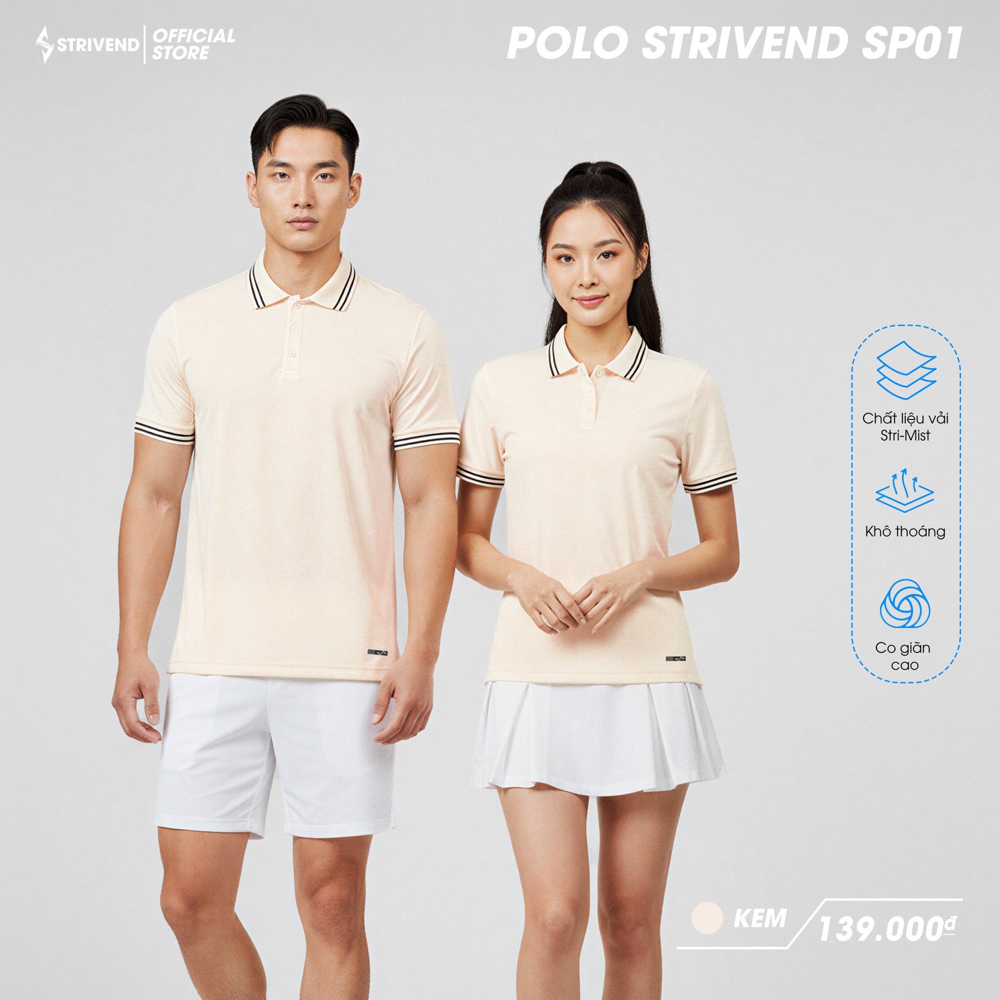 Áo Polo Strivend Sp01 Unisex