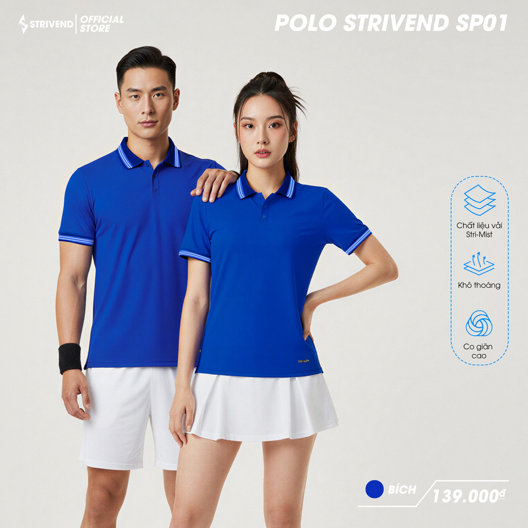 Áo Polo Strivend Sp01 Unisex