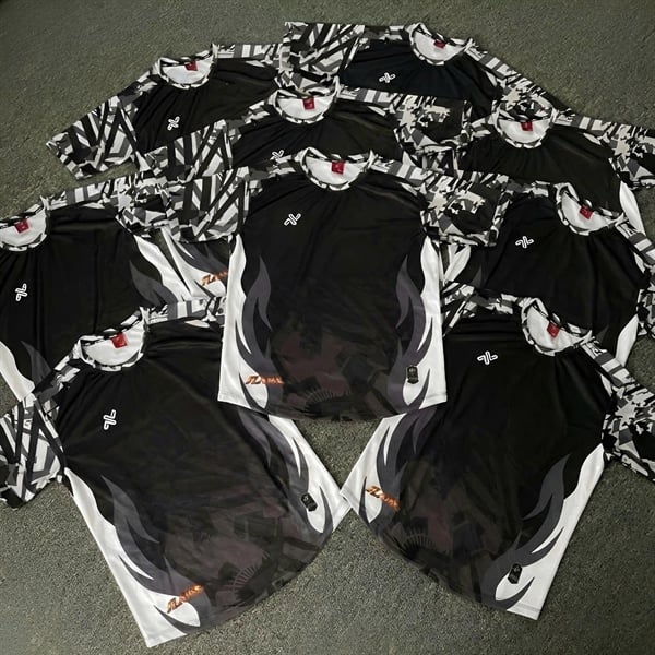 AMAC - BỘ KHÔNG LOGO FLAME - ĐEN