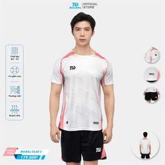 BULBAL - ÁO KHÔNG LOGO OLAS 3 - TRẮNG HỒNG