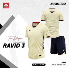 MIKAL RAVID 3.0 - KEM - Chất vải thun mè cao cấp