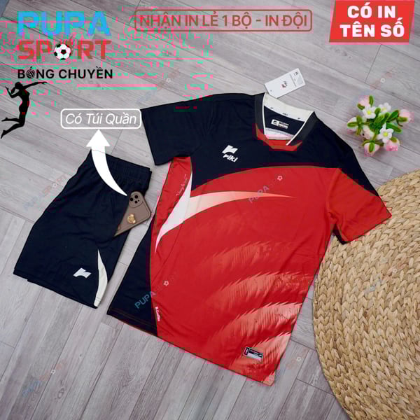 RIKI - ÁO BÓNG CHUYỀN SWAY ( NAM ) - ĐỎ