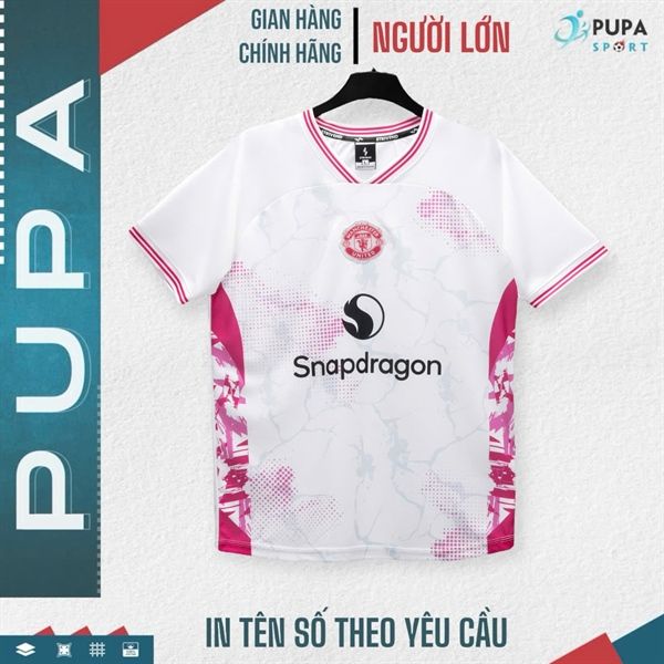 TRIVEND - CLB MU DESIGN 2025 vải mè cao cấp - TRẮNG HỒNG