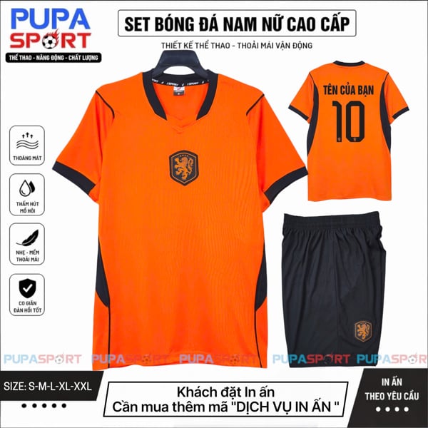 JP - TUYỂN HÀ LAN WC 2026 - MÀU CAM