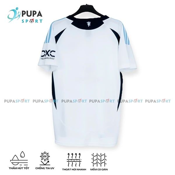 STRIVEND - CLB MU 2025 vải mè cao cấp - TRẮNG LOANG