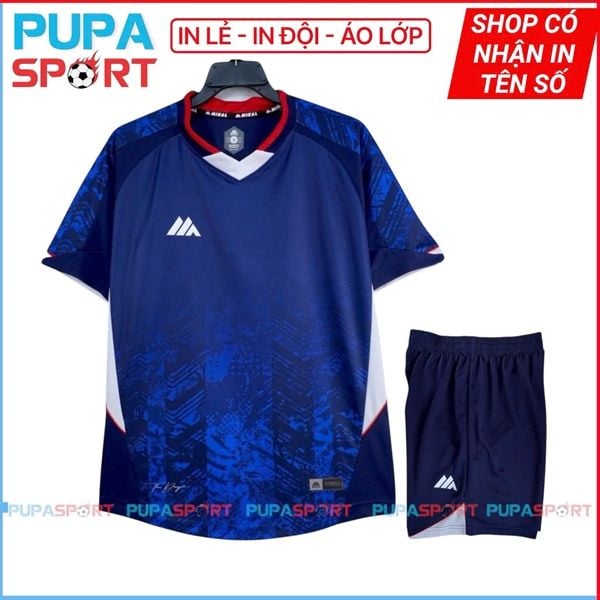 MIKAL RAVID 3.0 - XANH DƯƠNG - Chất vải thun mè cao cấp