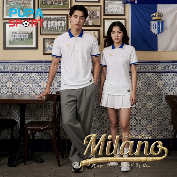 ÁO MILANO - TRẮNG