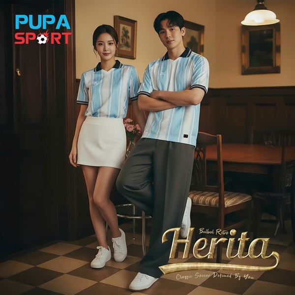 ÁO HERITA - TRẮNG XANH BIỂN