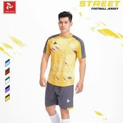 JP STREET - VÀNG- Áo Bóng đá Không Logo