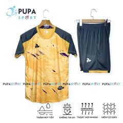 JP STREET - VÀNG- Áo Bóng đá Không Logo