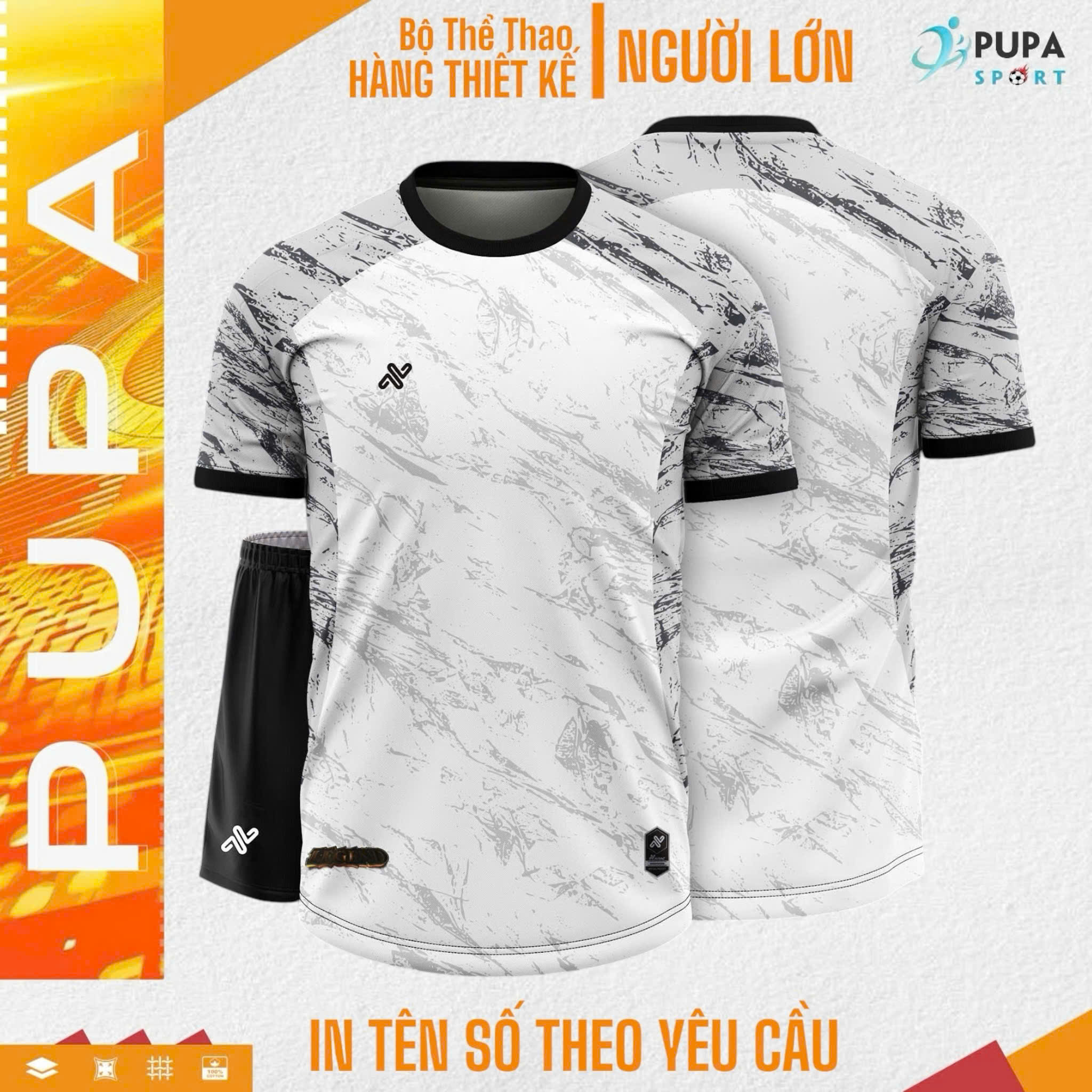 Bộ BIGSIZE Legend Trắng Chì