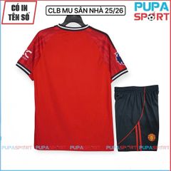 JP - CLB MU 25/26 - MÀU ĐỎ
