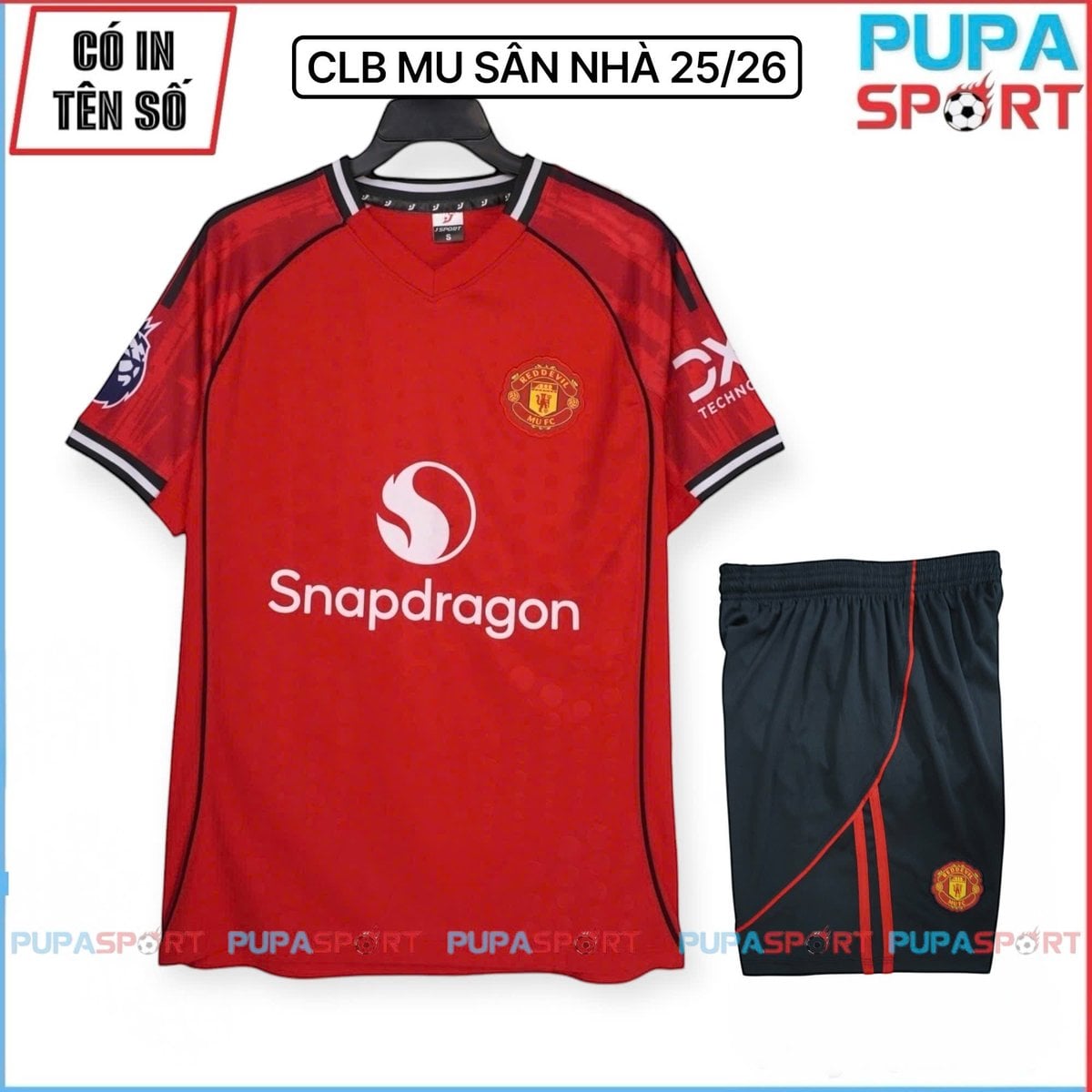 JP - CLB MU 25/26 - MÀU ĐỎ