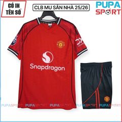 JP - CLB MU 25/26 - MÀU ĐỎ