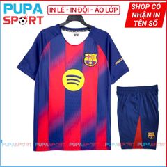 JP - CLB BARCA 25/26 - MÀU XANH ĐỎ