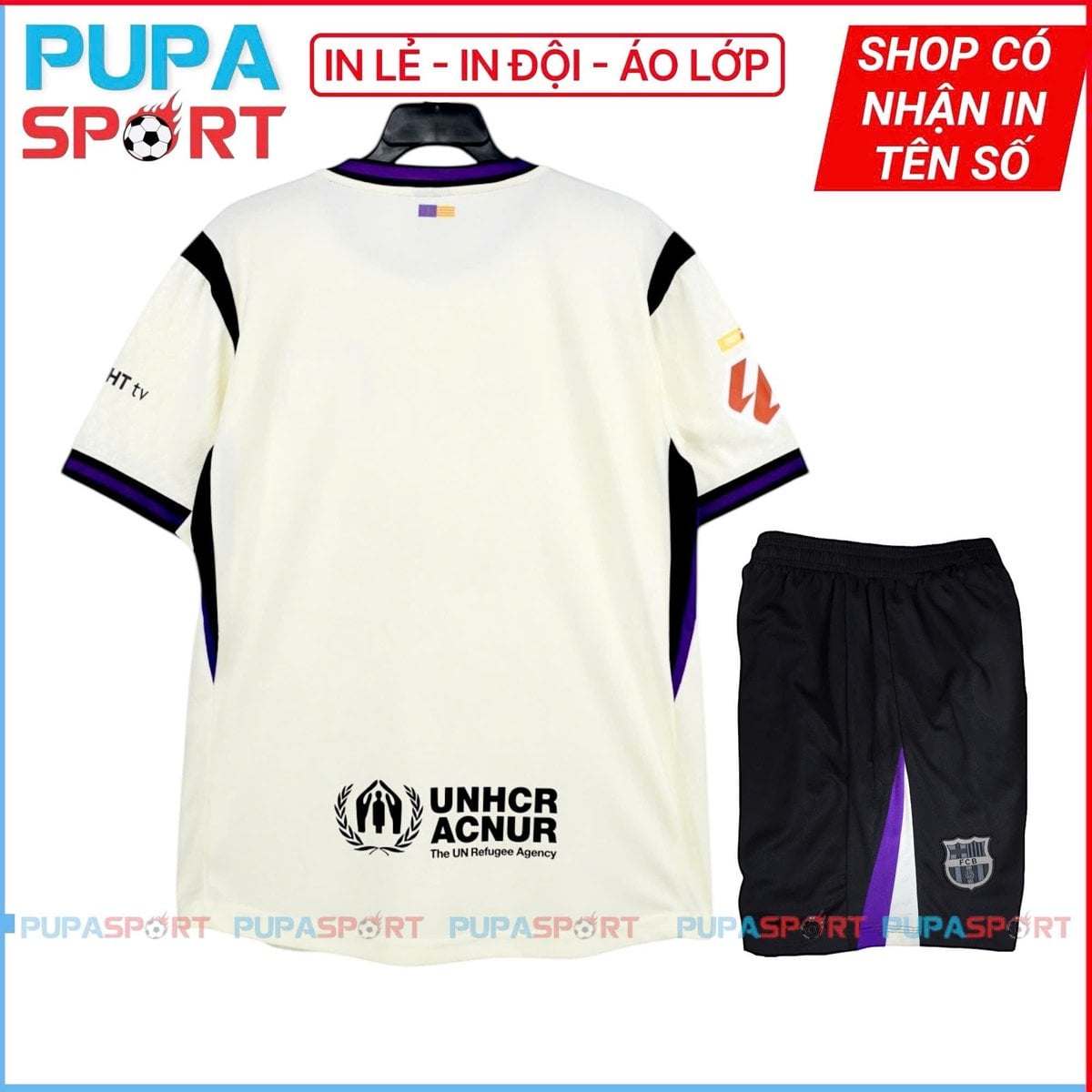 STRIVEND - CLB BARCA SÂN KHÁCH 25/26 - MÀU KEM