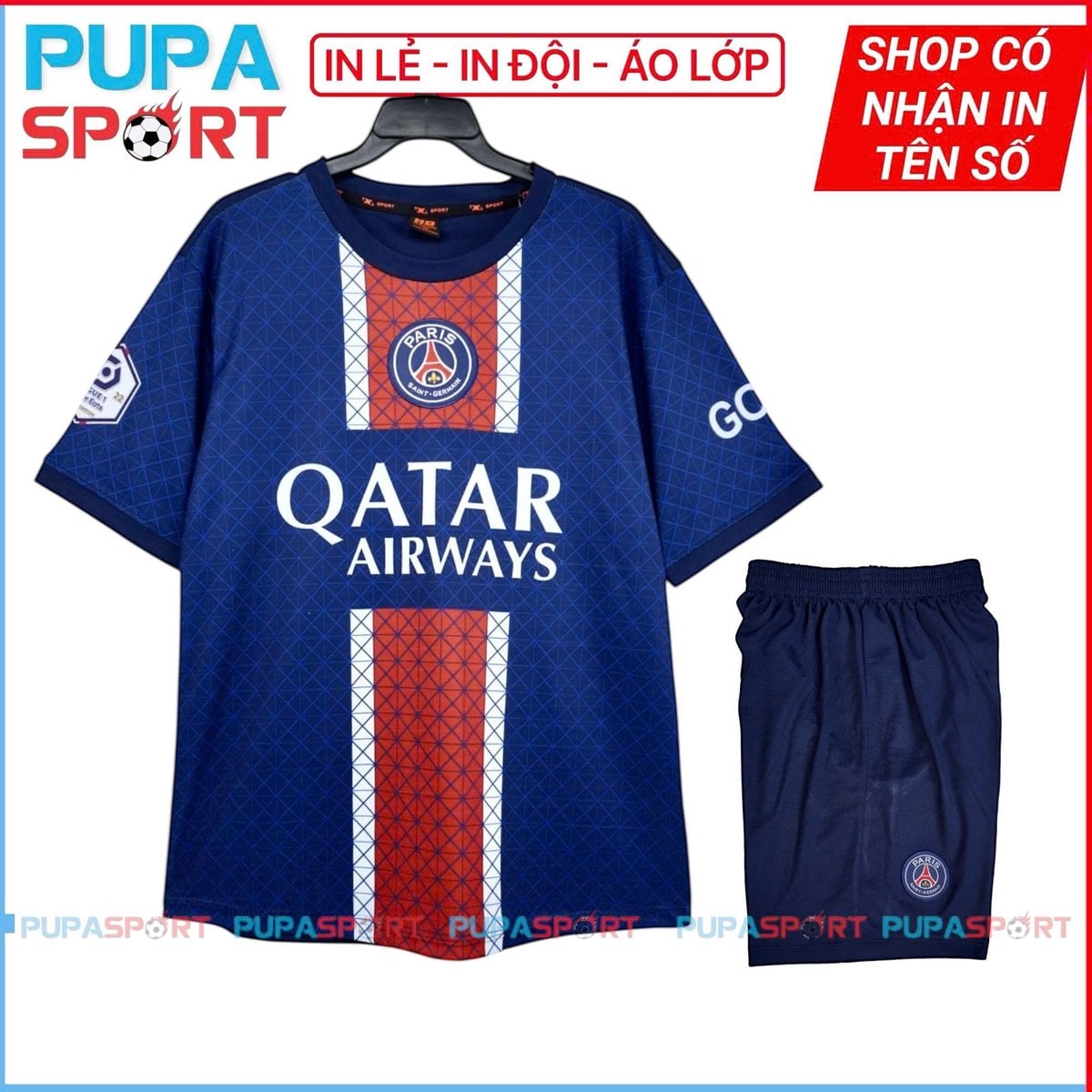 HD - CLB PSG 2025 - XANH SỌC ĐỎ