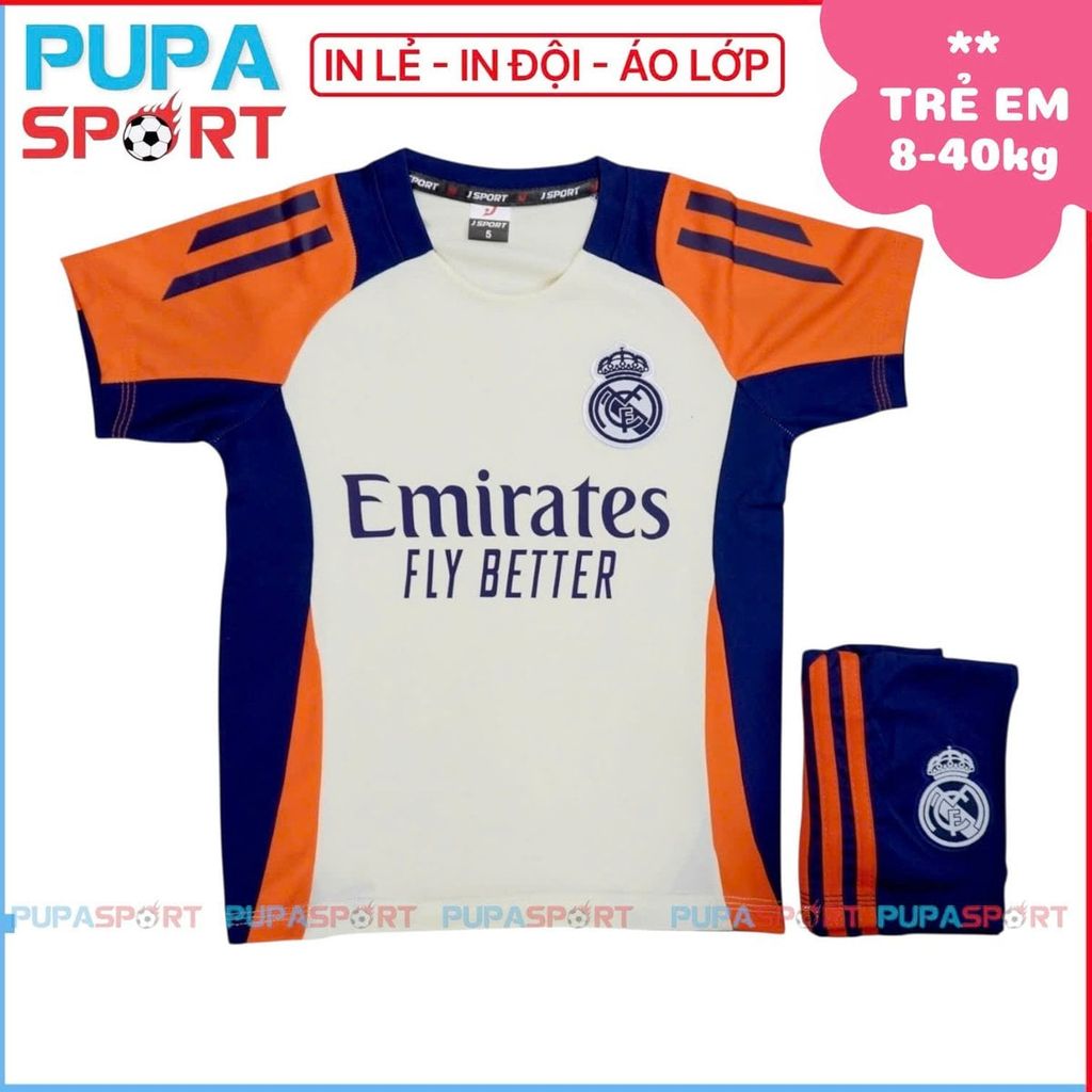 TRẺ EM - JP - CLB REAL KEM CAM