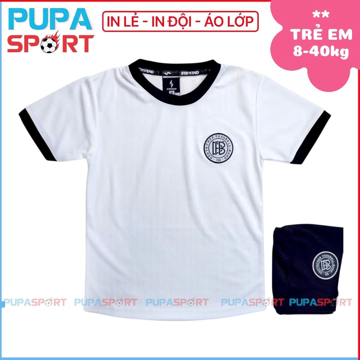 STRIVEND - TRẺ EM TUYỂN ĐỨC KỶ NIỆM - MÀU TRẮNG