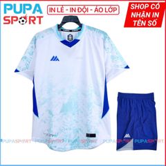 MIKAL RAVID 3.0 - TRẮNG XANH - Chất vải thun mè cao cấp