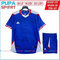 MIKAL RAVID 2.0 - XANH PHỐI TRẮNG - Chất vải thun mè cao cấp