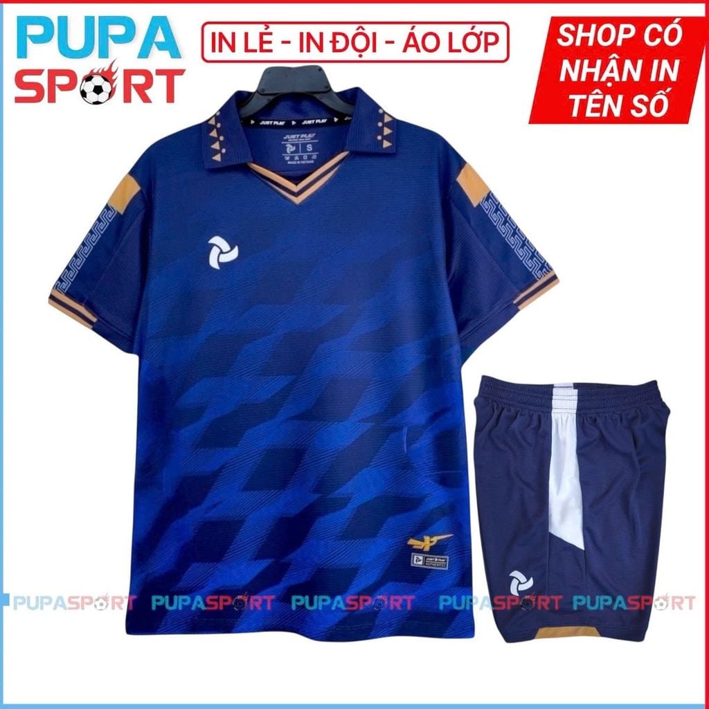 JP-Mẫu không logo WARRIOR chất mè cao cấp - XANH ĐEN