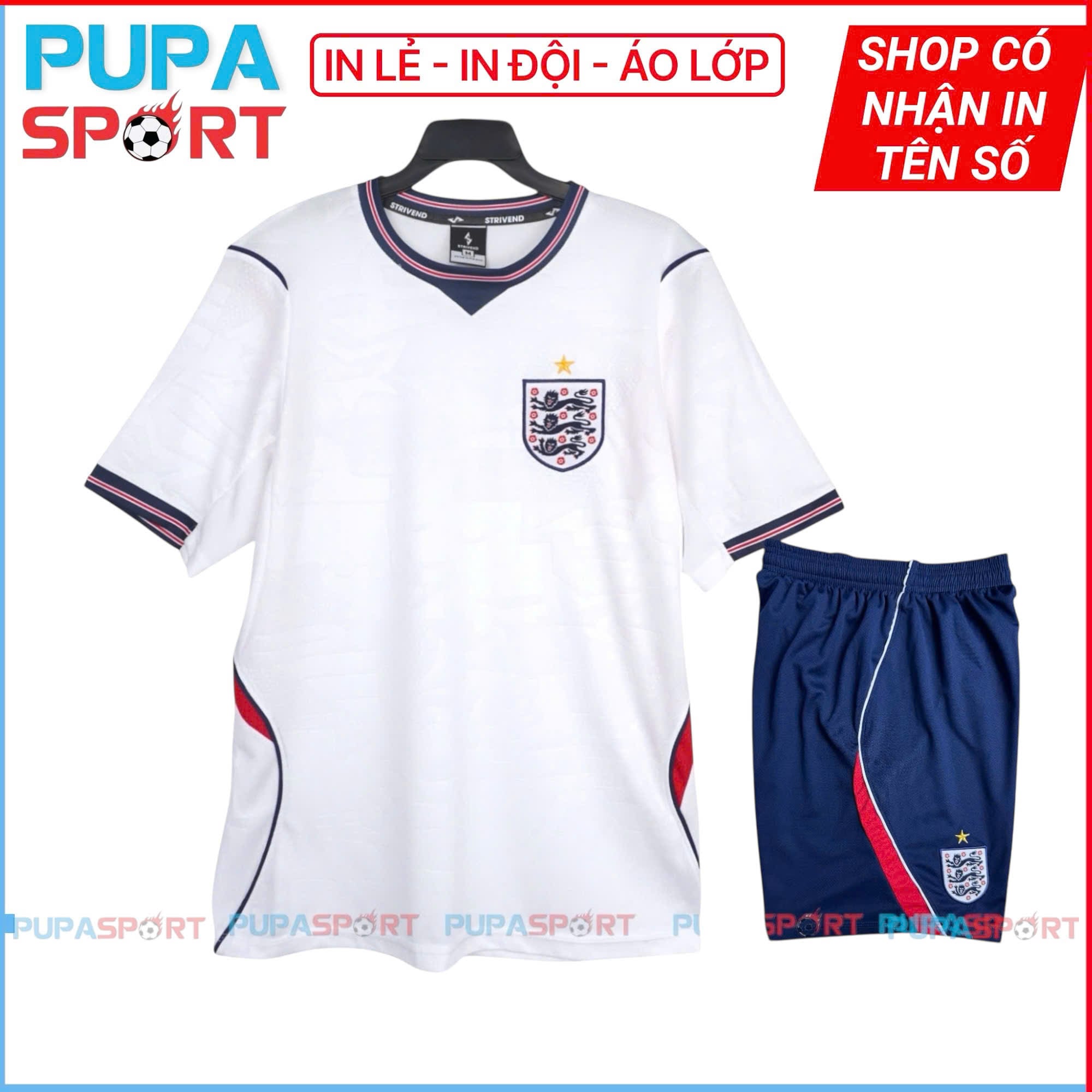 STRIVEND - TUYỂN ANH WORLD CUP 2026 - TRẮNG