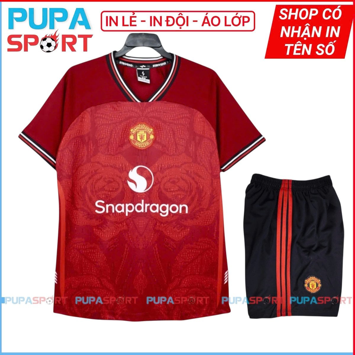 STRIVEND - CLB MU HOA HỒNG ĐỎ DESIGN - CỔ TYM