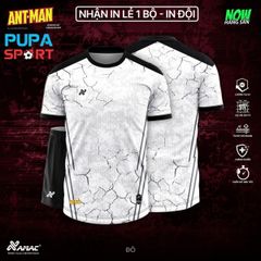 AMAC - BỘ KHÔNG LOGO ANT-MAN - MÀU TRẮNG