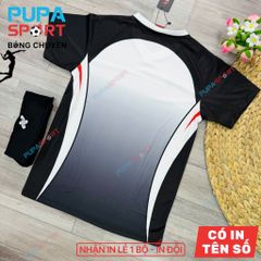 AMAC - BỘ BÓNG CHUYỀN - BC DEEP ( NAM ) - MÀU TRẮNG ĐEN