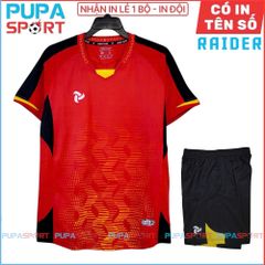 JP - ÁO KHÔNG LOGO RAIDER - MÀU ĐỎ