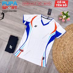 AMAC - BỘ BÓNG CHUYỀN - RISE ( NAM ) - TRẮNG BÍCH CAM