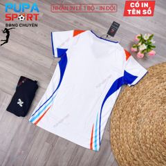 AMAC - BỘ BÓNG CHUYỀN - RISE ( NAM ) - TRẮNG BÍCH CAM