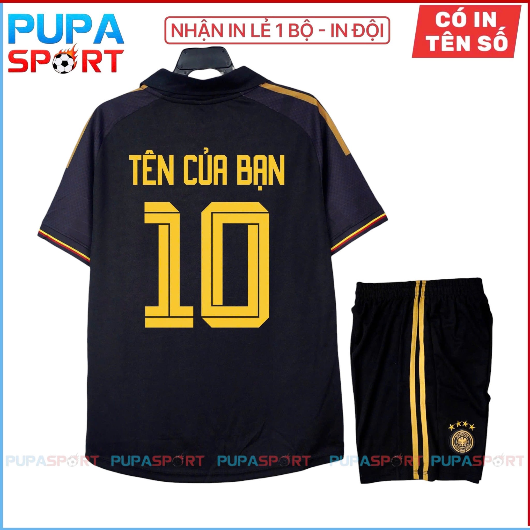 HD - TUYỂN ĐỨC SÂN THỨ 3 26/26 - MÀU ĐEN