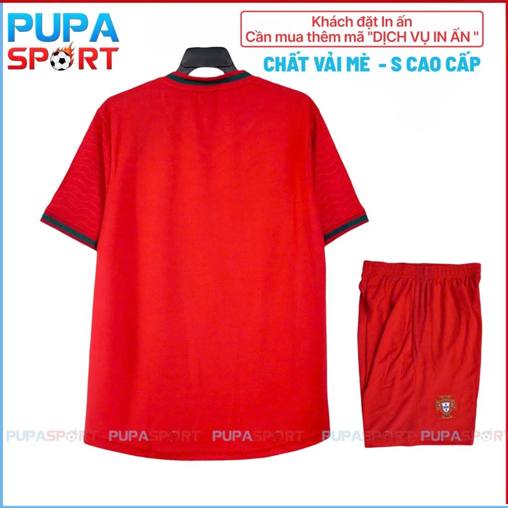 HD - TUYỂN BỒ ĐÀO NHA/SÂN NHÀ WC 2026 - MÀU ĐỎ QUẦN ĐỎ