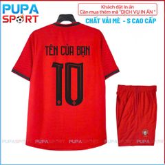 HD - TUYỂN BỒ ĐÀO NHA/SÂN NHÀ WC 2026 - MÀU ĐỎ QUẦN ĐỎ