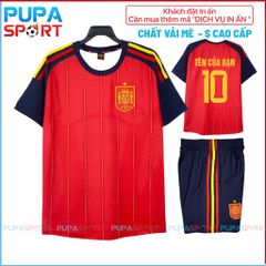HD - TUYỂN TÂY BAN NHA WC 2026 - MÀU ĐỎ